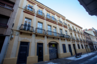 Edificio de la calle Ricardo Castro que albergó el Teatro Vidal.